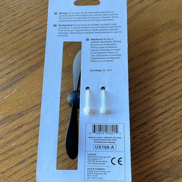 Super Phone Fan for iPhone by Kikkerland - Picture 2 of 2